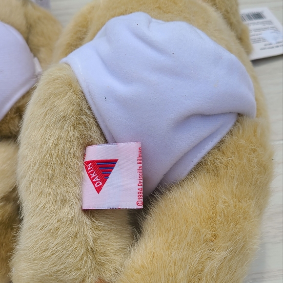 Lot of 2 Cherished Teddies Cuddle And Bobbie Plush Dakin with tags 1994 - Picture 5 of 9